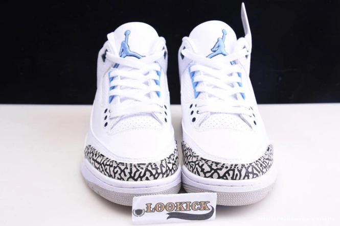 Official Maikesneakers UNC CT8532-104 Jordan 3 Air 0724